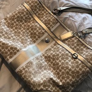 Coach diaper bag